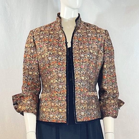Floral Brocade Jacket | WD.NY - Picture 1 of 7